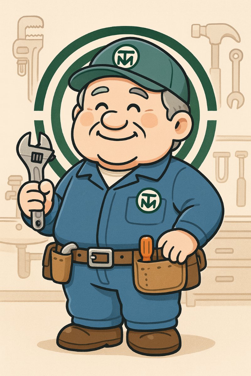 徳富建設のマスコット - 親しみやすい職人キャラクター